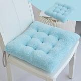 Chair Cushions Indoor Outdoor Garden Patio Home Kitchen Office Chair Seat Cushion Pads Decoration Tufted Corduroy Floor Cushions For Living Room Tatami 15.74*15.74inch blue