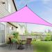 Oneshit 13 x 13 x 13 Sun Shade Sail Shade Cloth UV Block Durable Awning Canopy Outdoor Garden Backyard Clearance Sun Shade Canopy Block Awning For Outdoor Patio Garden Backyard Pink