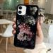 Yinuoda Elegant Pink Purple Peony Flower Onthe Vase Phone Case for iPhone 11 12 13 mini pro XS MAX 8 7 6 6S Plus X 5S SE 2020 XR
