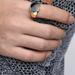 JilgTeok Rings for Women Clearance Polished Copper Band Biker Men Signet 9 Mothers Day Gifts