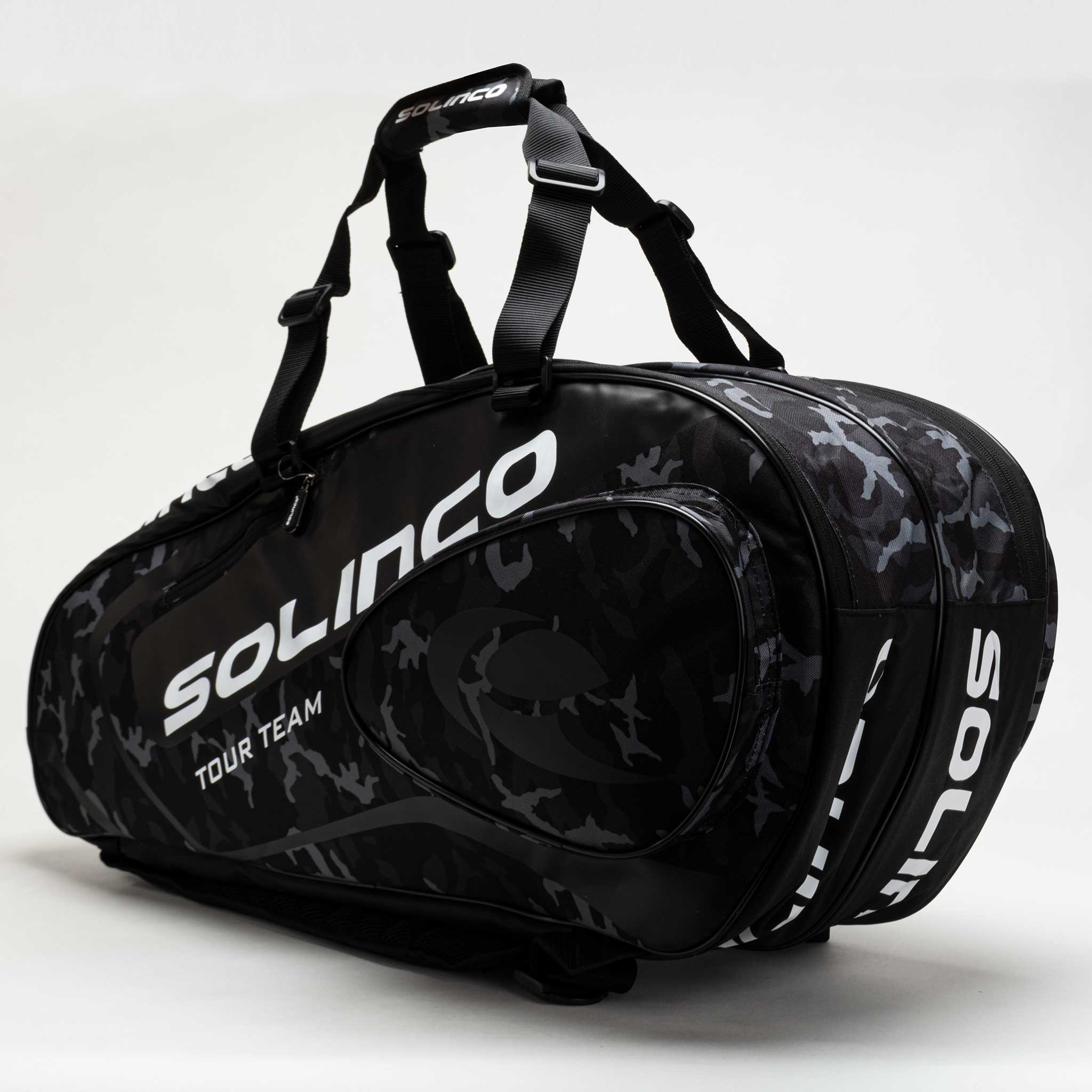 Solinco Tour 6 Pack Bag Midnight Camo Tennis Bags