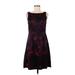 Theory Casual Dress - A-Line: Burgundy Dresses - Women's Size 6