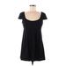 Cynthia Cynthia Steffe Casual Dress - A-Line: Black Solid Dresses - Women's Size Medium
