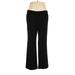 Rafaella Dress Pants - High Rise Flared Leg Trouser: Black Bottoms - Women's Size 16