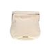 Marc by Marc Jacobs Leather Shoulder Bag: Pebbled Ivory Print Bags