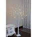 Lightshare 6 Feet Pre-Lit LED Birch Tree 72 LED Lights Warm White