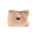 Nine West Shoulder Bag: Quilted Tan Solid Bags