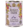 24x400g Adult Two Bird Casserole with Turkey & Duck Rosie's Farm Cans