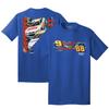 Men's Royal Hendrick Motorsports Unifirst/National Guard Car T-Shirt