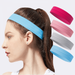 7 Pack Workout Headbands for Women Men Sweatband Yoga Sweat Bands Elastic Wide Headbands for Sports Fitness Exercise Tennis Running
