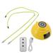 Electric Skipping Rope 10 Speeds USB Charging Automatic Count Rope Skipping Machine for Children Adults Fitness Yellow