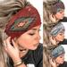 Headbands Women Wide Head Bands Turban Elastic Hairbands Nonslip Floral Hair Bands Bandana Workout Yoga Hair Scarfs Running Sweatband African Bohemian Head Wraps Fashion Hair Accessories