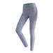 YTIANH Plus Size Leggings Casual Compression Legging Feminina Women Bottom Pants Yoga Flared Leggings For Ladies Yoga Pants V Type High Waisted Workout Pants Leggings Blue S