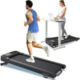 UREVO Walking Pad Treadmill with Auto Incline Under Desk Treadmill Treadmills for Home Office with 9 Level Incline APP Contr