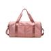 Duffle Bag Sports Duffel Bag for Gym with Wet Pocket & Shoe Compartment Weekender Travel Bag - pink