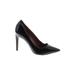 Steve Madden Heels: Black Solid Shoes - Women's Size 9