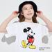 Kid's Mickey Stands Ut (Short-Sleeve Graphic T-Shirt) | White | 7-8Y | UNIQLO US