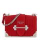 Prada Crossbody Bags - Cahier Crossbody Bag Suede - in red - für Damen