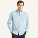 Nautica Men's Dobby Shirt Azure Blue, M