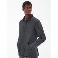 Barbour Heritage Liddesdale Quilted Jacket - Dark Grey, Dark Grey, Size L, Men