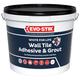 EVO-STIK 2.5L White for Life Wall Tile Adhesive & Grout - White