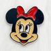 Disney Jewelry | 5/$25 Vintage Disney Minnie Mouse Plastic Pin | Color: White | Size: Os