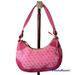 Dooney & Bourke Bags | Euc Dooney & Bourke Vintage Pink Monogram Hobo Shoulder Bag Purse | Color: Pink | Size: 9"L X 5"H X4.5"D