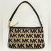 Michael Kors Bags | Michael Kors 4 1/2”X7” Black Beige Wristlet | Color: Black/Tan | Size: 4 1/2” X 7”