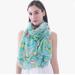 Lilly Pulitzer Accessories | Lina & Lily Women's Sailboat Print Shawl Scarf | Color: Blue/Pink | Size: Os