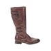 Born Handcrafted Footwear Boots: Brown Solid Shoes - Women's Size 8 - Round Toe