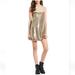 Free People Dresses | Intimately Free People Time To Shine Gold Sequin Spaghetti Strap Mini Dress Xs | Color: Gold | Size: Xs