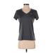 Under Armour Active T-Shirt: Gray Activewear - Women's Size Small