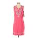 Crown & Ivy Casual Dress - Shift: Pink Dresses - New - Women's Size Small