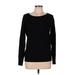 Banana Republic Filpucci Pullover Sweater: Black Solid Tops - Women's Size Medium