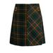 Burberry Skirts | Burberry Adige Tartan Check Wrap Plaid Scottish Kilt Pleated Skirt Gold Size 4 | Color: Gold/Green | Size: 4