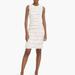 J. Crew Dresses | J. Crew - Size 6 Multi Color Sheath In White Tweed Casual Dress | Color: Blue/White | Size: 6