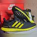 Adidas Shoes | Adidas Ultraboost 5.0 Dna "3 Stripe Life Black Yellow" Fz6259 Men's Size 12.0 | Color: Black/Yellow | Size: 12