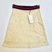 Gucci Skirts | Gucci 2017 Nwt Lace Patterned Knee Length Blue And Red Stripe Skirt Size 38 Us 2 | Color: Red/White | Size: 2