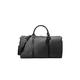 LYZIA Luggage Suitcase Fashion Waterproof Travel Bags Men/Women Fitness Handbag Leather Shoulder Bag Business Large Travel Tote Luggage Bag Male/Female (Color : Schwarz)