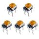 5PCS WH06-2 Potentiometer Single Turn 100R/200R/500R/1K/2K/5K/10K/20K/50K/100K/200K/1M Pot Variable Dimmer Resistors Switches Resistor elements (Size : 1M Ohm)