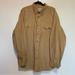 Carhartt Shirts | Carhartt Button Down Shirt Mens 2xl Khaki/Tan Work Wear Cotton | Color: Tan | Size: Xxl