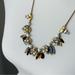 J. Crew Jewelry | J. Crew | Tortoise Shell Opalescent White Ab Crystals Beads 23" + 2" Necklace | Color: Brown/Gold | Size: Os