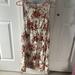 American Eagle Outfitters Dresses | American Eagle Cream Floral Dress | Color: Cream | Size: L