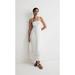 Madewell Dresses | Madewell Embroidered Eyelet Tie-Back Cami Midi Dress Nwt | Color: White | Size: Various