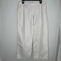 J. Crew Pants & Jumpsuits | Jcrew Linen Blend Wide Leg Cityfit Pants Size 8 | Color: Tan | Size: 8