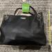 Kate Spade Bags | Authentic Kate Spade Black Shoulder Bag With Gold Chain Details. | Color: Black | Size: Os