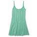 American Eagle Outfitters Dresses | Ae Knit Cami Mini Dress Green Baby Blue Stripe Size Medium | Color: Green/White | Size: M