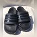 Adidas Shoes | Adidas Women's Size 11 Adilette Platform Slide Sandal Black | Color: Black | Size: 11