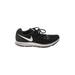 Nike Sneakers: Black Color Block Shoes - Women's Size 10 - Almond Toe