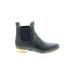 J.Crew Ankle Boots: Black Solid Shoes - Women's Size 8 - Round Toe